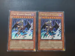 Yugioh - The Wicked Eraser JUMP-EN016 Ultra Rare Promo x1 - Image 1