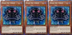 3x Edge Imp Chain | RA04-EN014 | PCR | 1st Ed | NM | Yugioh - Image 1
