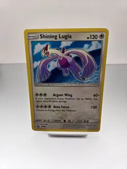 Pokemon TCG Shining Lugia SM82 Promo Holo Card NM Condition - Image 1