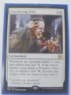 Magic Gathering Smothering Tithe Double Masters 2022 Non-Foil Card - Image 2