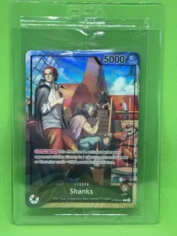 Shanks OP09-001 - One Piece Card Game - PSA Magazine Promo - Sealed - Image 1