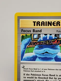 Focus Band 86/111 Rare Non-Holo Neo Genesis Set Pokemon Trainer Card LP - Image 2
