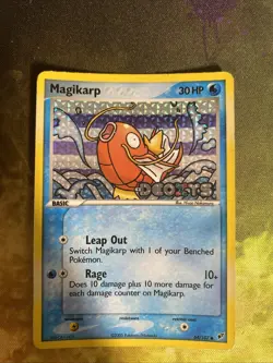 Pokemon TCG Magikarp EX Deoxys stamped 64/107 Reverse Holo Card - Image 1