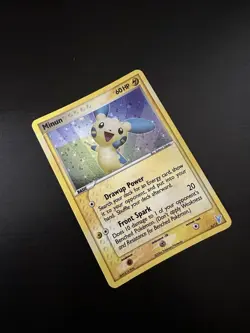 Minun Holo 6/12 EX Trainer Kit NM - Vintage Pokemon Card - Image 3