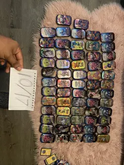 Pokemon Card Mini Tins(empty) - Image 1