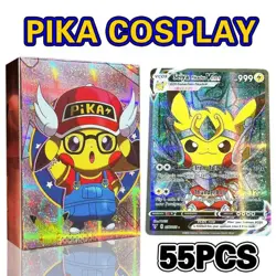 Pokemon Card Colorful 55 Cards TCG GX Vmax Charizard Gift Collection - Image 2