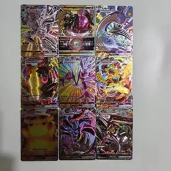Pokemon Card Colorful gold foil TCG GX Vmax Charizard 55 Cards birthday present - Image 5