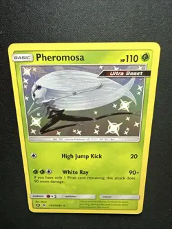 Pheromosa SV5/SV94 Hidden Fates: Shiny Vault Holo 2019 Pokemon Card NM - Image 2