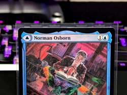 MTG Norman Osborn M 0039 Foil Card Spider-Man: Marvel Universe No Reserve - Image 2