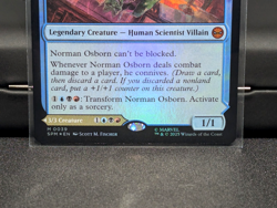 MTG Norman Osborn M 0039 Foil Card Spider-Man: Marvel Universe No Reserve - Image 3