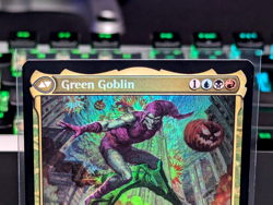 MTG Norman Osborn M 0039 Foil Card Spider-Man: Marvel Universe No Reserve - Image 5