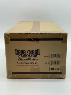 BANDAI Dragon Ball Super Card Game Fusion World 1st Anniv. 10-SET CASE SEALED - Image 2
