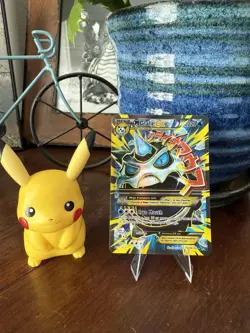 Pokemon TCG Mega-Glalie-EX Full Art Holo Card Breakthrough 156/162 - Image 1