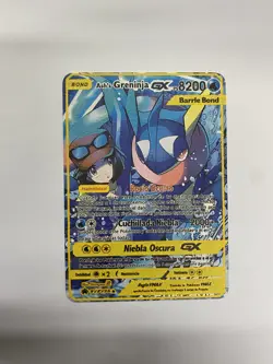 Ash's Greninja GX Gold Metal Pokemon Card-Collectible Gift Display！PRETTY - Image 5
