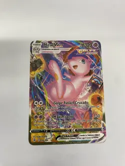 Mew VMAX Gold Metal Pokemon Card-Collectible Gift Display！Christmas PRETTY - Image 4