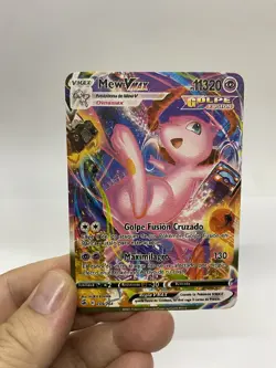 Mew VMAX Gold Metal Pokemon Card-Collectible Gift Display！Christmas PRETTY - Image 5