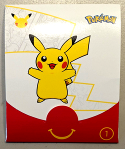 2021 McDonald's Pokemon Cards Trading Card Game (#1) - Image 1