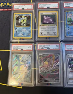 PSA POKEMON LOT 9 PSA GRADED CARDS GYRADOS, PIKACHU, SQUIRTLE, DITTO 1ST ED❗ - Image 2