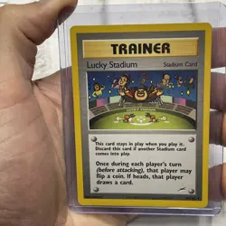 Pokemon Lucky Stadium Uncommon Vintage 2000 Neo Destiny 100/105 LP Pokemon Card - Image 1