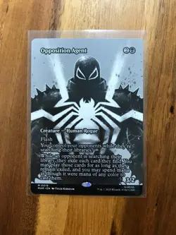 2025 Magic The Gathering Spiderman Opposition Agent #0019 Borderless Non-Foil B - Image 1