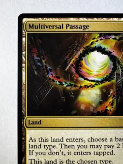 Multiversal Passage #180 - MTG Marvel’s Spider-Man - Rare Land (2 Life Untapped) - Image 2
