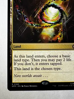 Multiversal Passage #180 - MTG Marvel’s Spider-Man - Rare Land (2 Life Untapped) - Image 5