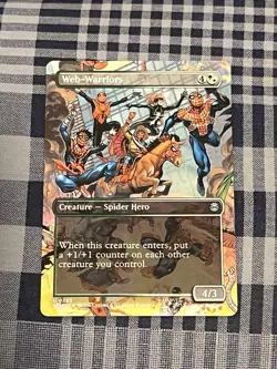 Web-Warriors [Borderless] #203 | Magic Marvel Spider-Man - Image 1