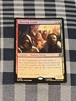 Cheering Crowd [Foil] #126 | Magic Spider-Man - Image 1