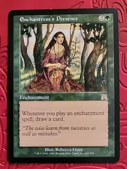 MTG Enchantress's Presence x1 LP ~Onslaught (Magic the Gathering)*Free Shipping* - Image 1