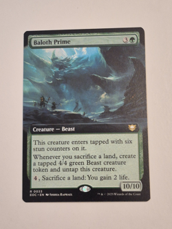 Baloth Prime (Extended Art) 33 MTG Commander: Edge of Eternities R NM - Image 2