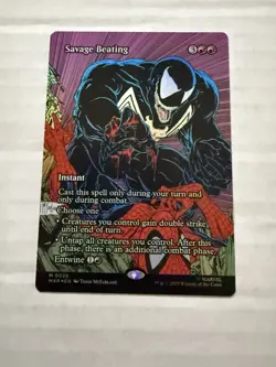 Savage Beating (Borderless) Marvel Universe Eternal-Legal Foil - Image 1