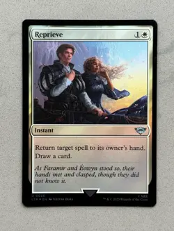 MTG - Reprieve #26 FOIL - Lord of the Rings Tales of Middle-earth - NM / Mint - Image 1