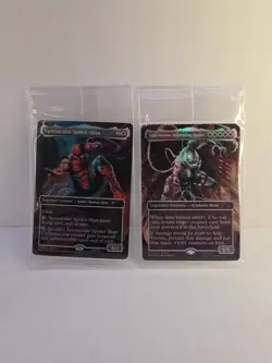 MTG Magic The Gathering - Marvel Legends Spectacular Spiderman & Anti-venom - Image 1