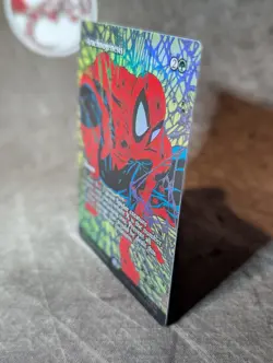 MTG, Arachnogenesis (#0031), Marvel Universe, Foil, NM Full Art Mythic - Image 5