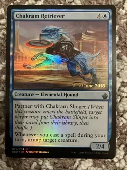 Chakram Retriever Battlebond Foil Promotional | Magic: The Gathering - Image 1