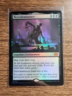 MTG [1×] Necrodominance - Datestamped, Foil NM - Modern Horizons 3 Promos - Image 1