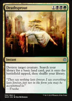 Deathsprout x4 4x War of the Spark NM MTG - Image 1