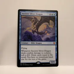 Ancient Silver Dragon Commander Legends: Battle for Baldur's Gate #056 Mythic - Image 1