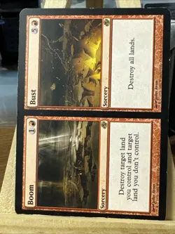 MTG *Boom Bust X1* (MP) Planar Chaos Magic the Gathering Free Ship - Image 1