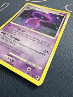 Mismagius 10/130 Pokemon 2007 Diamond & Pearl Holo WITH SWIRL HP - Image 3