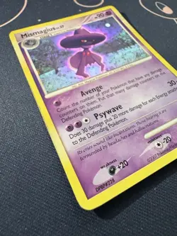 Mismagius 10/130 Pokemon 2007 Diamond & Pearl Holo WITH SWIRL HP - Image 4