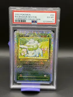 Pokemon TCG Bulbasaur Reverse Holo Rare Legendary Collection - Image 1