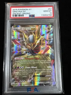 Giratina EX 57/98 XY - Ancient Origins Holo PSA 10 Pokemon - Image 1
