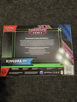 Pokemon Shrouded Fable Kingdra Ex Special Illustration Collection Sealed New - Image 2