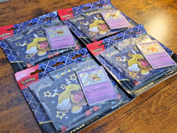 LOT of 4 Pokemon Paldean Fates Tech Sticker 3 Booster Packs - Greavard 172069_8 - Image 2