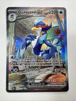 Quaquaval ex 260/193 - Pokemon Paldea Evolved SIR NM - Image 1