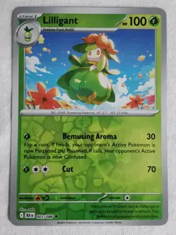 Lilligant #7 Black Bolt Reverse Holo Pokemon TCG - Image 1