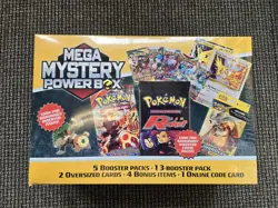 NEW! POKEMON 2025 HOLIDAY MEGA MYSTERY POWER BOX MEIJER EXCLUSIVE - Image 1