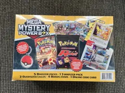 NEW! POKEMON 2025 HOLIDAY MEGA MYSTERY POWER BOX MEIJER EXCLUSIVE - Image 2