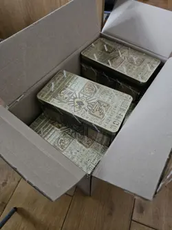 YuGiOh 2022 Tin of the Pharaoh's Gods Case With 11 Mega Tins 1st Edition - Image 2